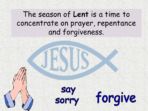 Lent Assembly