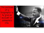 Martin Luther King – Biography Pack