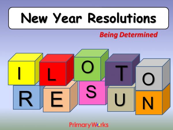 New Year Resolution | Being Determined Assembly PowerPoint | primary ...