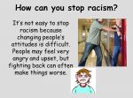 Racism – What is Racism? KS2