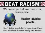 Racism – What is Racism? KS2