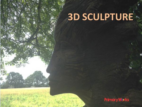 Sculpture PowerPoint for teaching art in primary | KS1 & KS2 sculpture