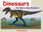 Dinosaur Pack – Developing Readers