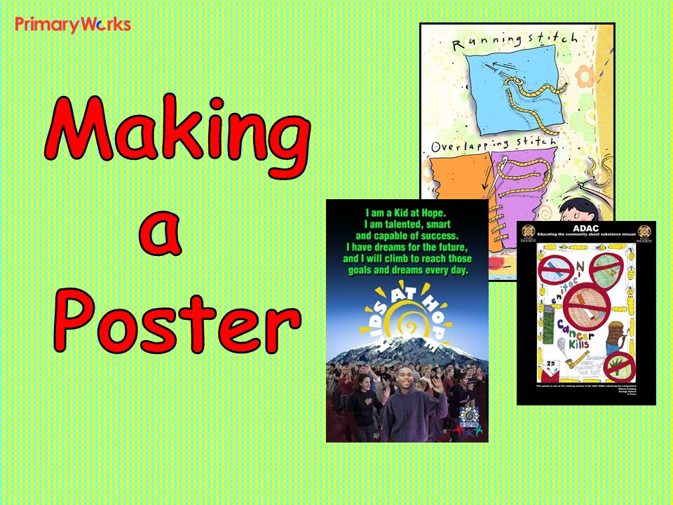 create a poster homework