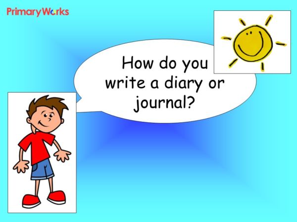 Writing A Diary KS1 KS2 Powerpoint For Literacy Lesson Writing A Diary 
