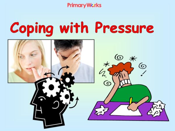 PowerPoint for KS1 & KS2 on Coping with pressure and stress, SATs tests