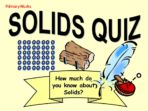 Solids, Liquids & Gases – Quizzes