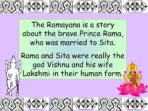 Divali and the Story of the Ramayana