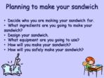 Make Your Own Sandwich