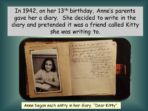 Anne Frank and her Diary