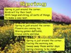 Spring and its Festivals