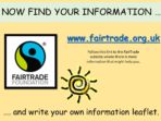 FairTrade – Information Leaflet