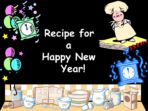 Recipe for a Happy New Year 2022