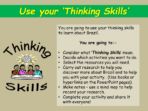Brazil – Thinking Skills Activities