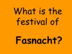 Fasnacht Festival