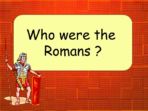 Roman History – Pack