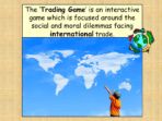 World Trading Game
