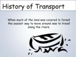 Transport & Journeys