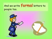 Writing a Letter