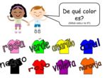 Colours – Spanish
