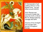 St George’s Day – Primary Assembly