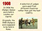 Olympic Games Since-1896