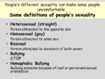 Homophobic Bullying – KS2
