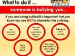 Bullying – What to do if