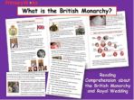 British Monarchy – Reading Comprehension Pack