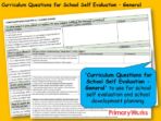 Curriculum Questions for Subject Leaders