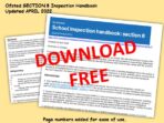 Ofsted Section 8 EIF Inspection Handbook – Updated April 2022 – Free